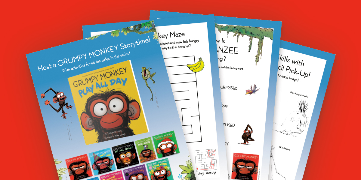 Grumpy Monkey Activities