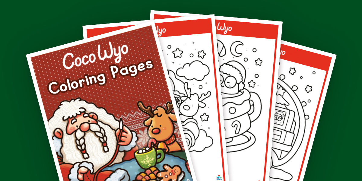 Cozy Christmas Coloring Pages