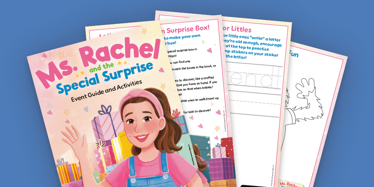 Ms. Rachel and the Special Surprise Activities