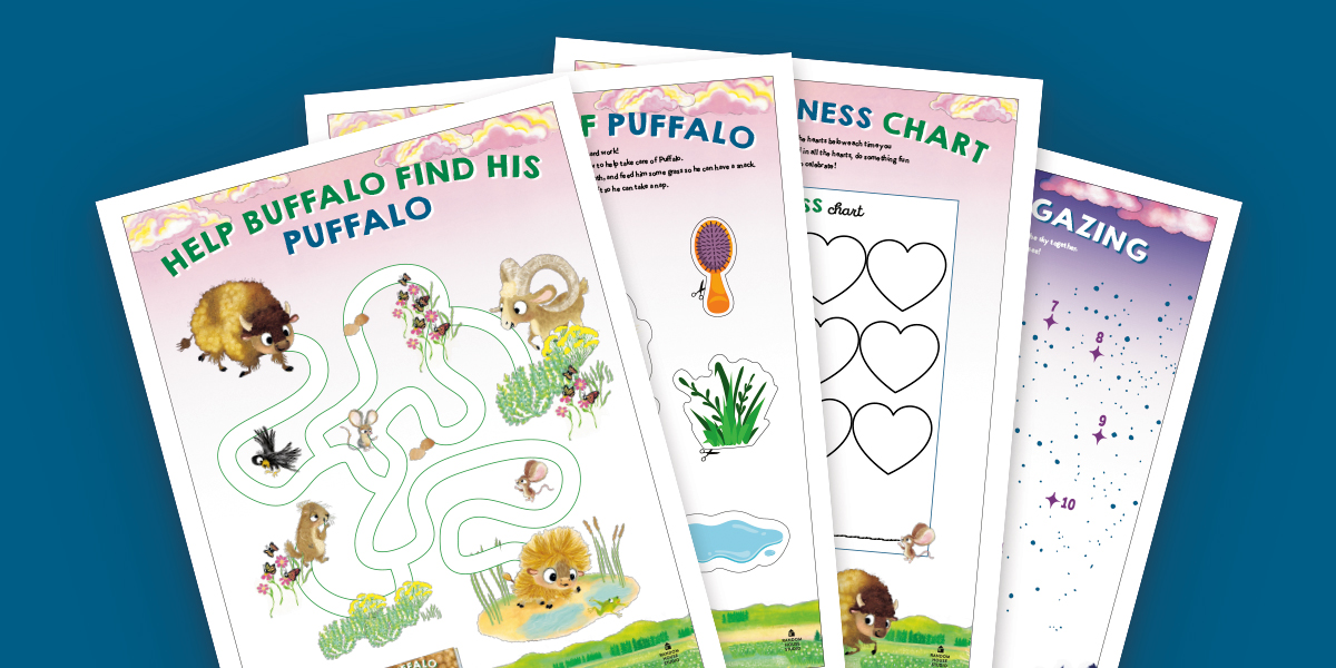 Buffalo Fluffalo and Puffalo Activities
